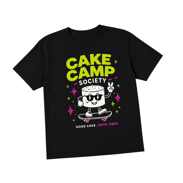 Cake Society Camp Tee