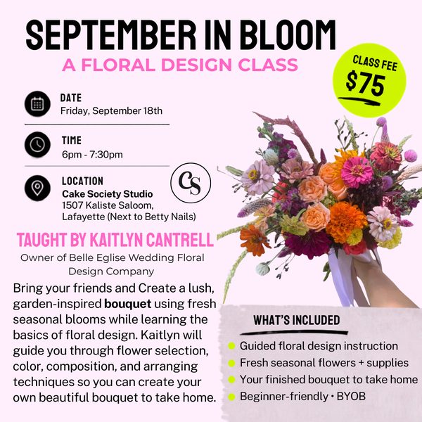 Floral Bouquet Class