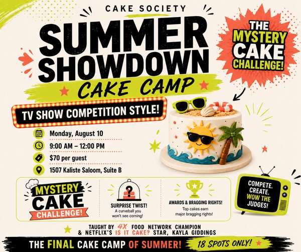 Summer Showdown Cake Camp