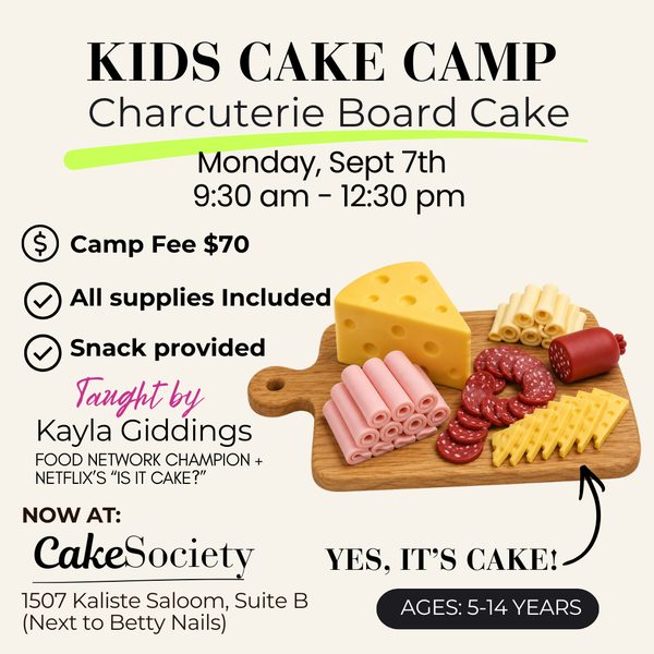 Labor Day Kids Cake Camp